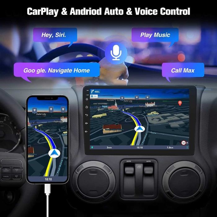 Мултимедия за Jeep Навигация DIN Grand Cherokee Patriot Chrysler Dodge