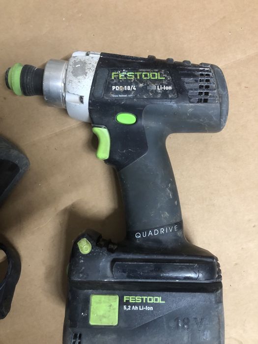 Festool pdc 18/4 masina de gaurit cu percutie la set
