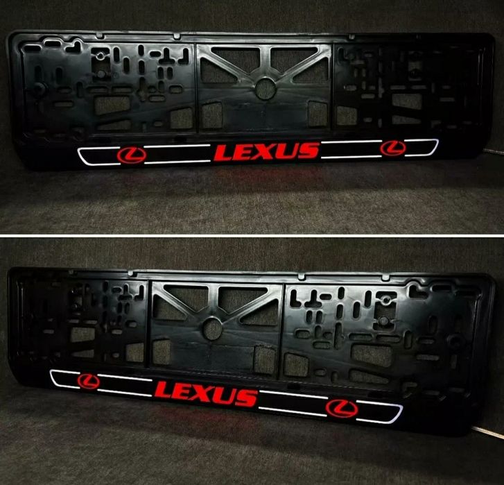 Лед подномерник машин