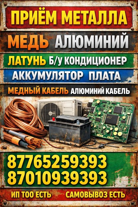 Металлолом, приём черный метал