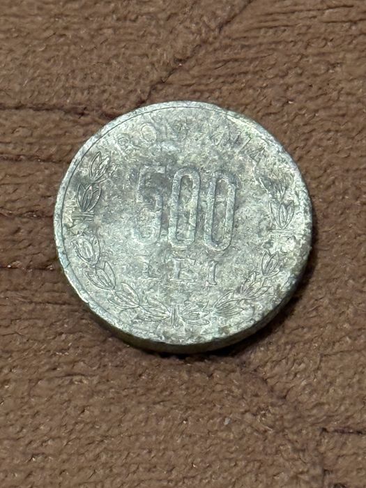 Moneda 500 lei an 1999