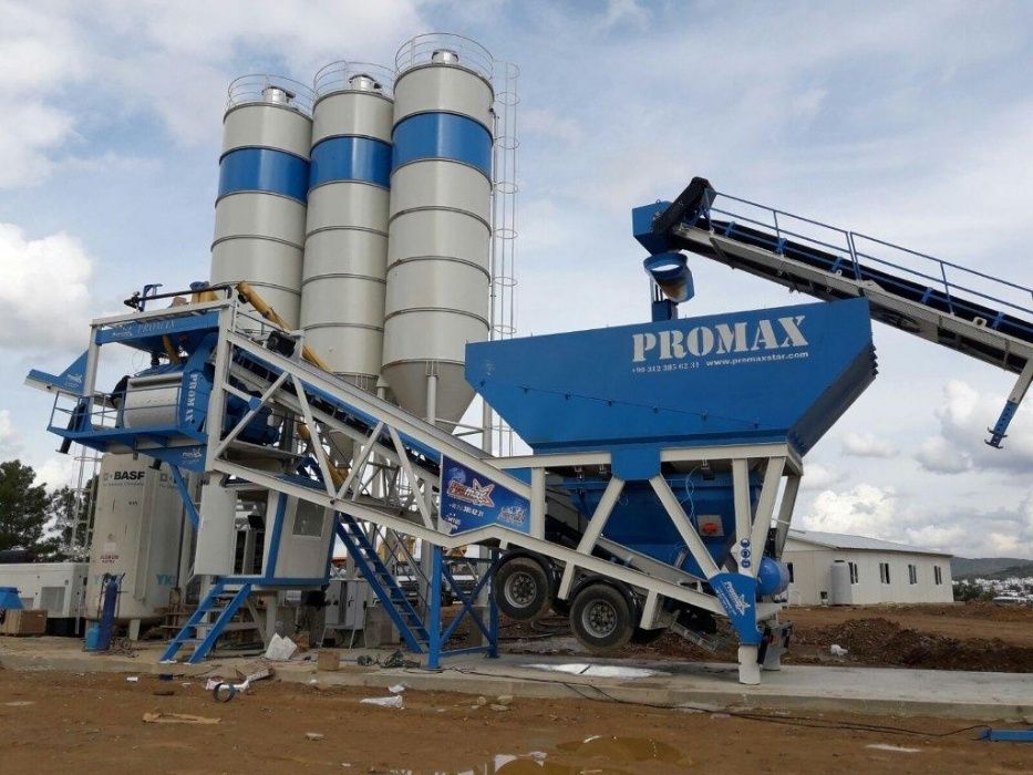 Бетонный завод PROMAX M-100 TWN. Производство Турция