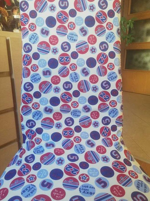 Комплект от шест универсални калъфки за столове.