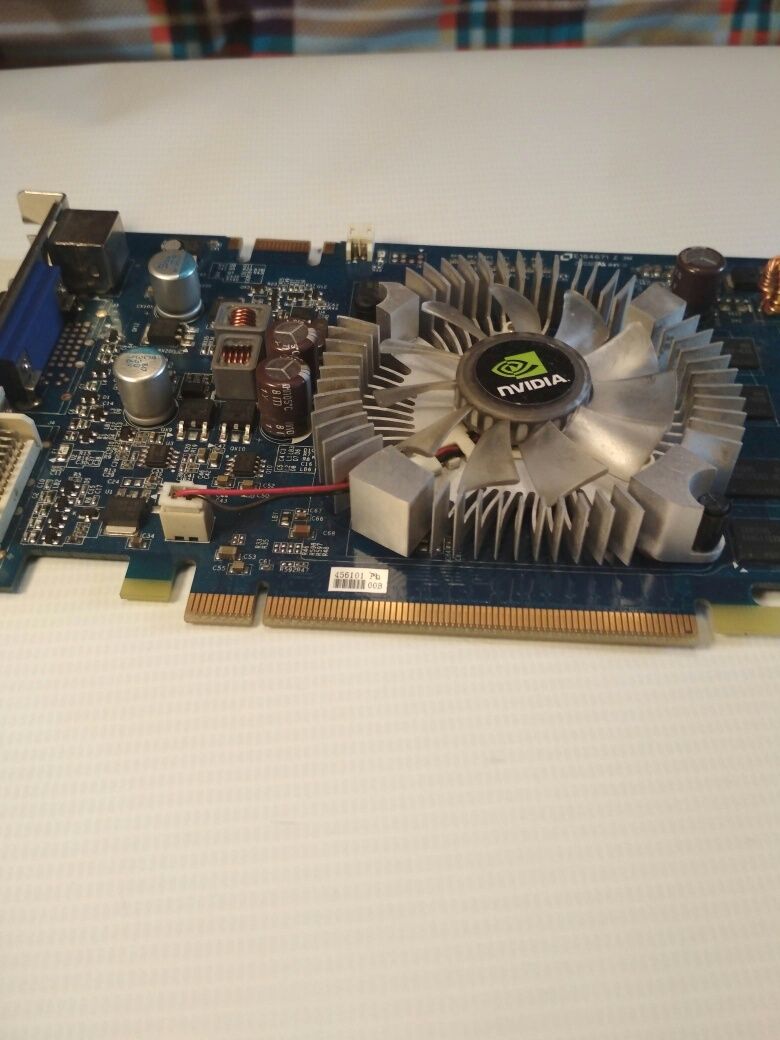 Видеокарта NVIDEA Ge Force 9500 GT - Комплектующие и аксессуары Алматы ...