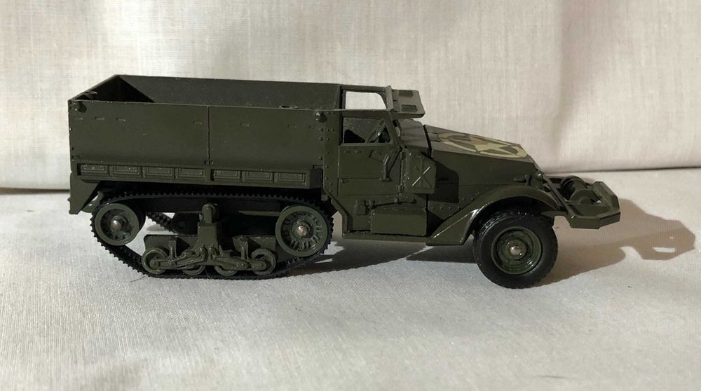 Macheta Solido Half Track US M3 transport trupe metalica 1 43