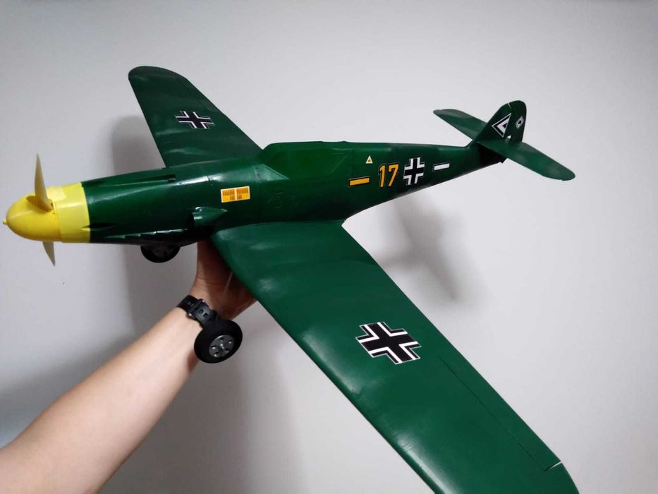 Avion Messerschmitt 109 3D Print pentru radiocomandă