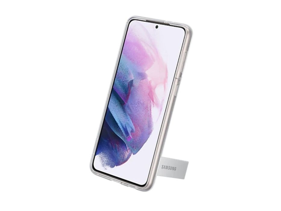 Husa originala Samsung Clear Standing Cover S21+ S21 Plus 5G G996