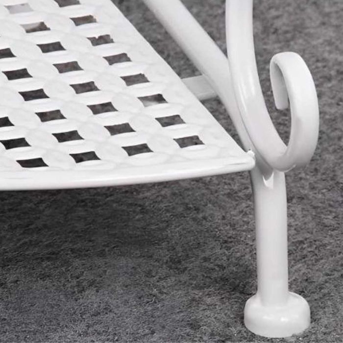 Метална ъглова етажерка рафт стелаж за баня, кухня и дом, 40х103 см