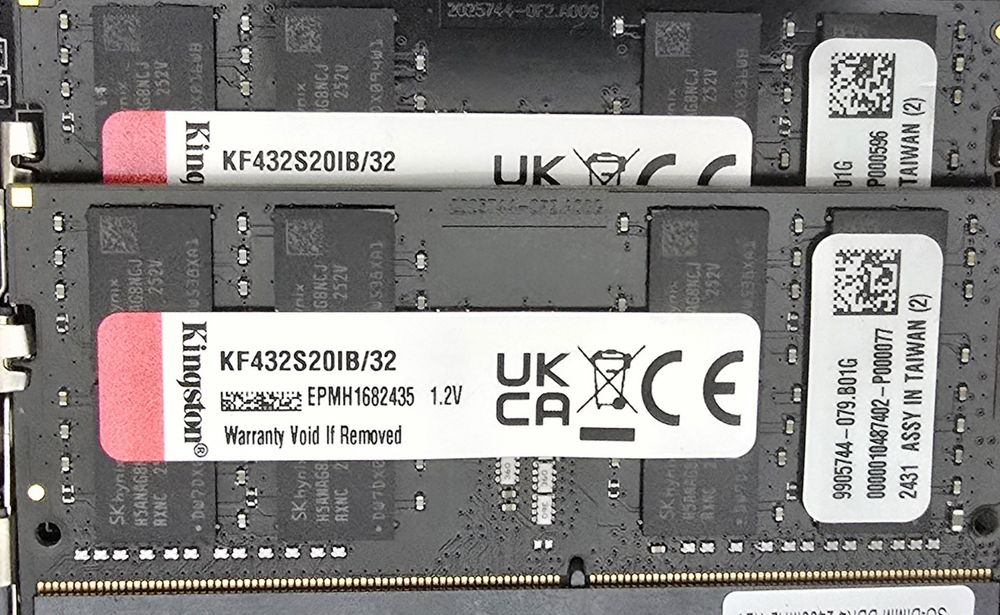 Kingston Fury Impact 32GB DDR4 RAM cu Viteză 3200 pentru Laptop