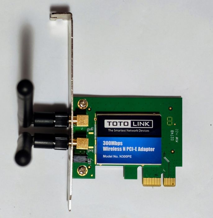 Placa de retea Wireless PCI Express 300Mbps