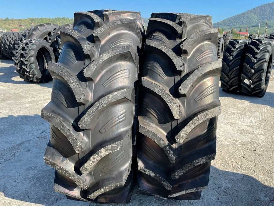 Anvelope noi agricole de tractor OZKA 420/70R28 Livrare rapida