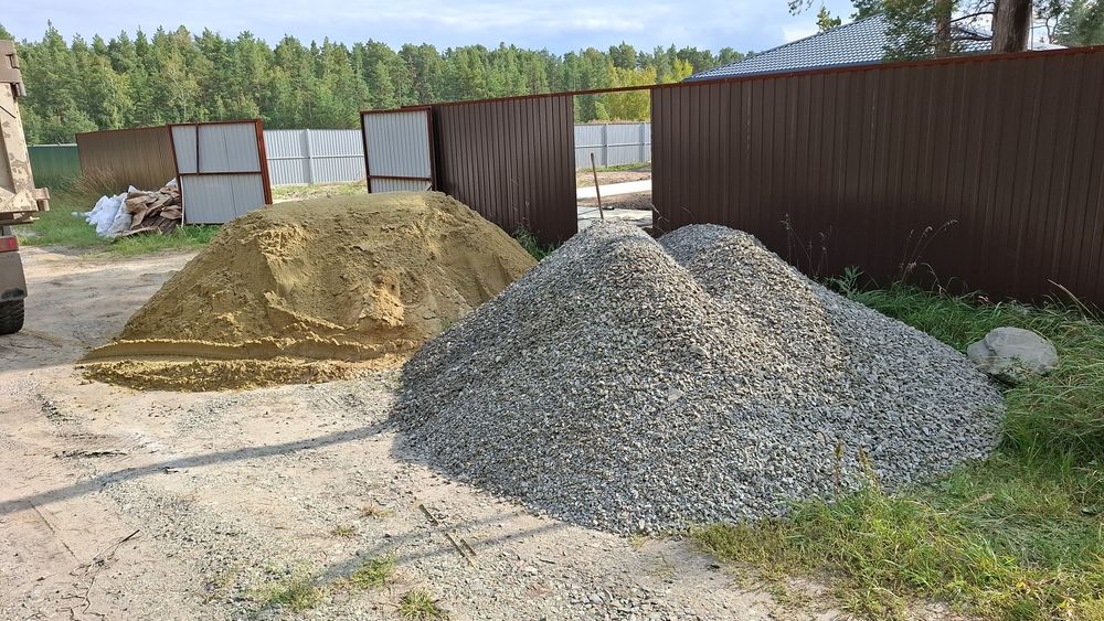 Щебень Хвосты Песок Отсев Грунт