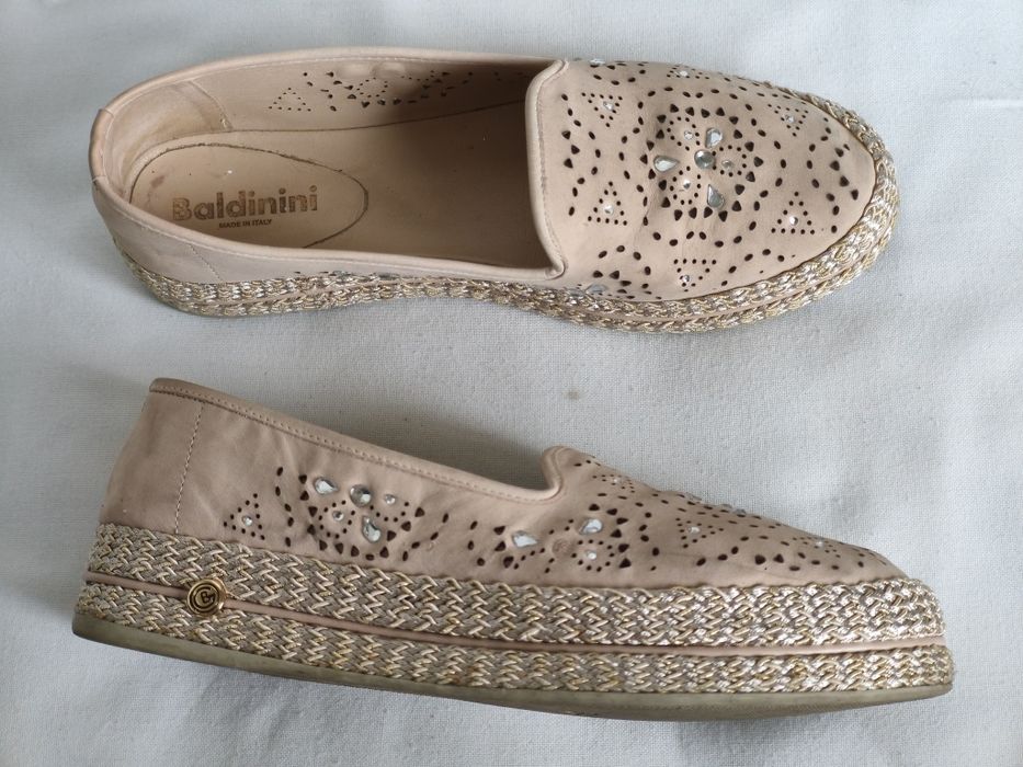 Baldinini, обувки естествена кожа, номер 39