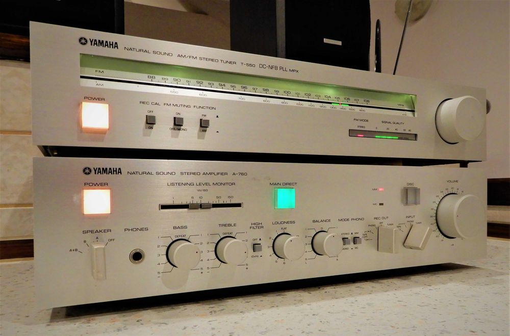 Усилвател YAMAHA A-760 + тунер Т550
