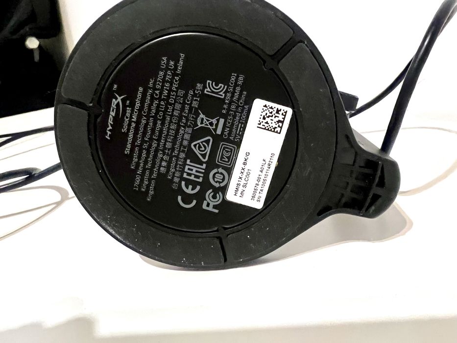 Микрофон HyperX SoloCast USB, Black