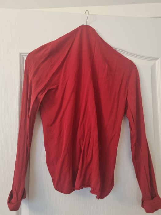 Bluza visinie Mango S de ocazie material fin