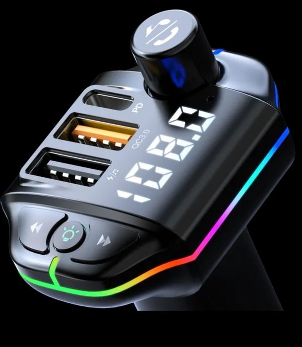 Фм блутут трансмитер хамелеон качествен (fm)