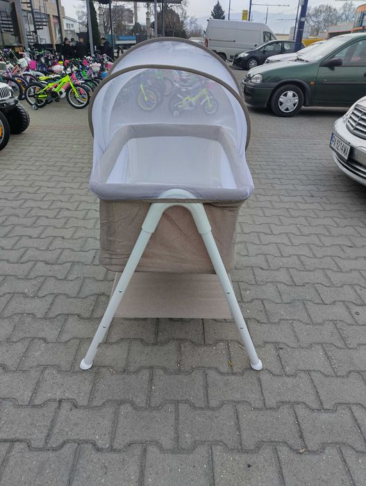 MONI Бебешко легло KALINIHTA бежов
