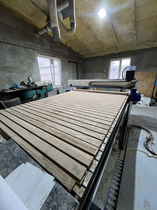 ЧПУ фрезер 2800×2000, шпиндель 5.5 кВт