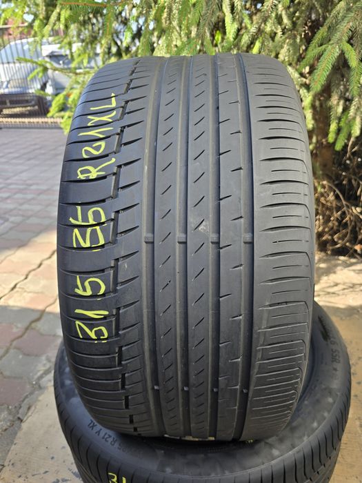 2 Anvelope  Vară Continental Contact6 (RSC) 315/35 R21XL Impecabile. .