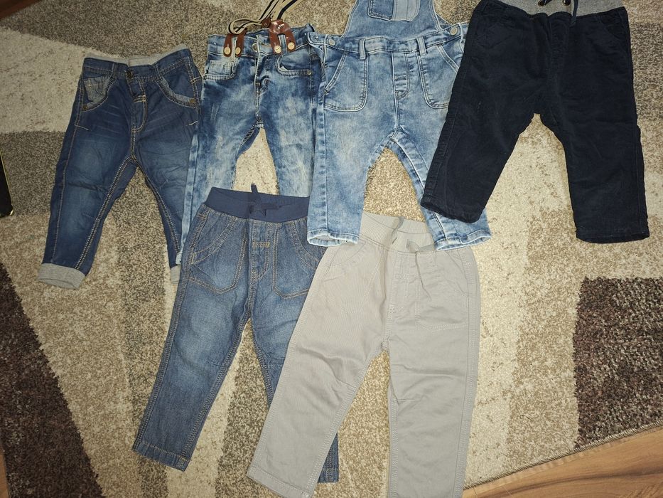 Дънки за момче 9-12мес.