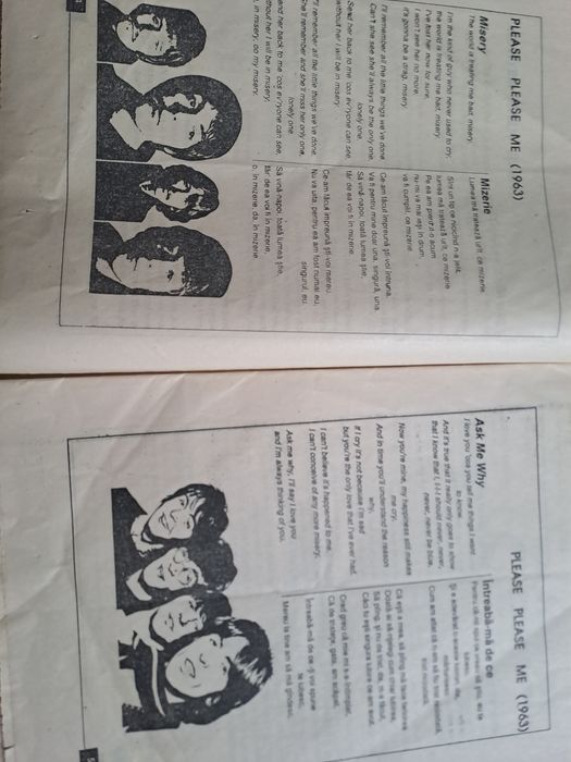 The Beatles revista cantece