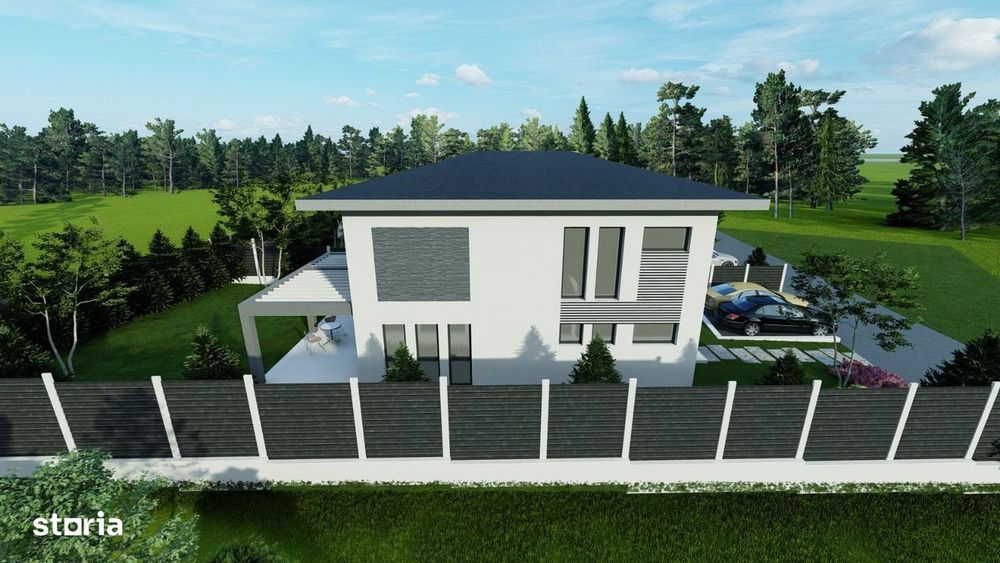 Unitate Duplex P+1E Horpaz, Miroslava — suprafata 112 mp, curte 330 mp
