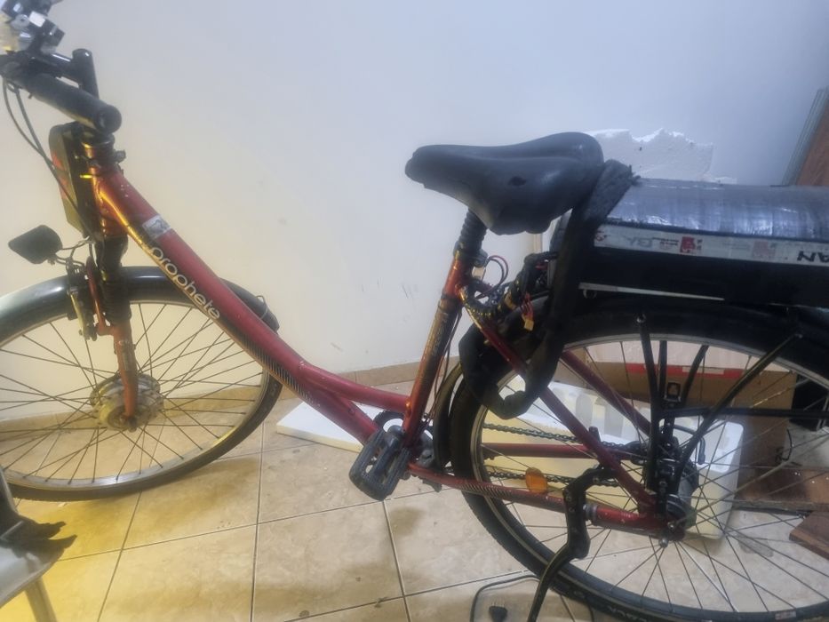 Vând bicicleta electrică Autonomie 100km