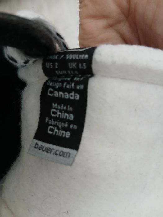 Patine hochei Bauer copii mărimea 33.5