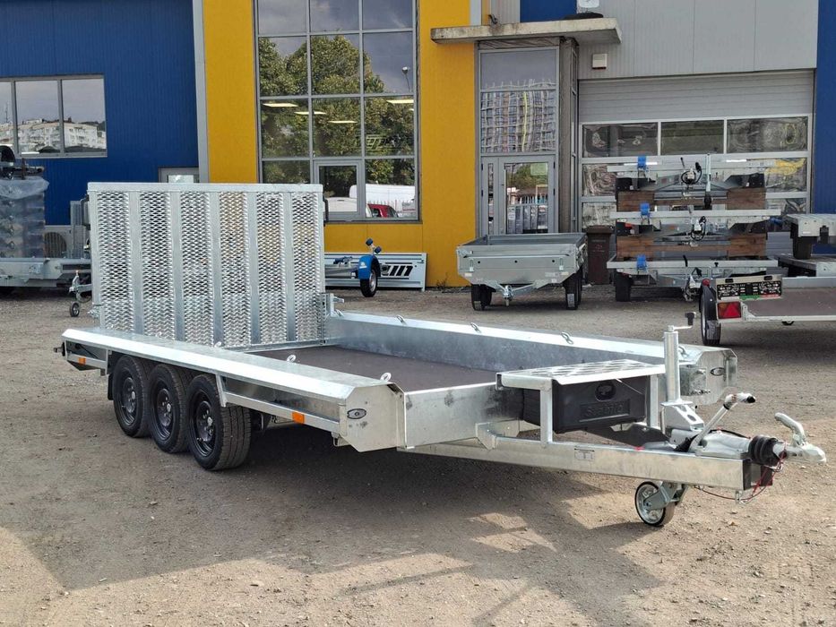 НОВО ремарке за строителна техника VLEMMIX MT400 3500kg