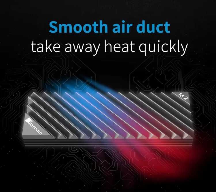 Heatsink SSD M.2 Cooler Pasiv Radiator Aluminiu