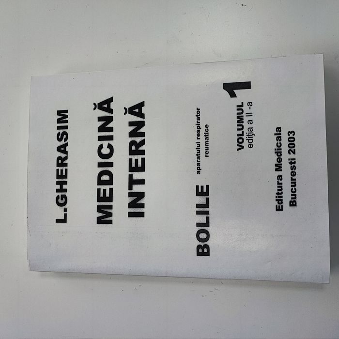 Medicina interna gherasim