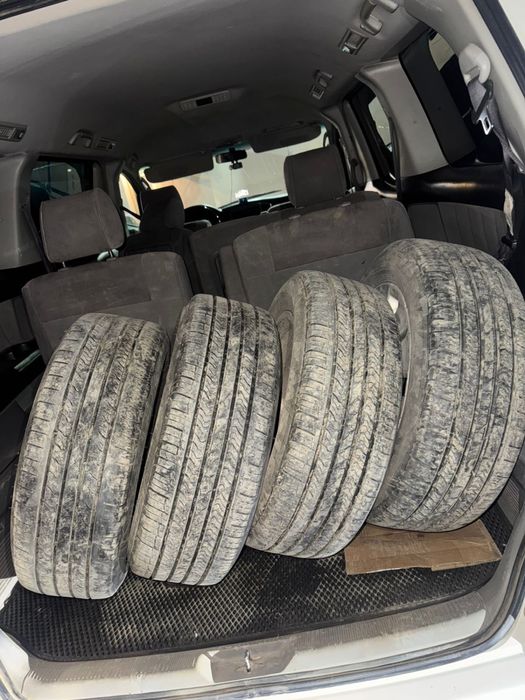 диска с покришкой размер 225/60/17 алфард.