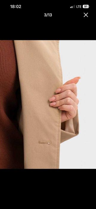 Тренч демисезонный