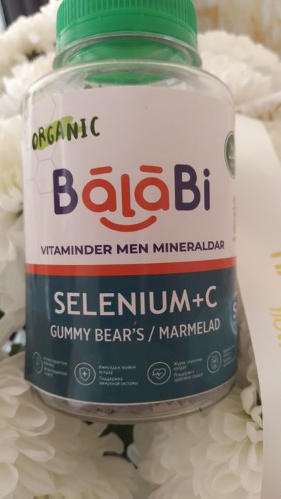 BalaBi Organic — 3-12 жас аралығына арналған балалар дәрумендері
