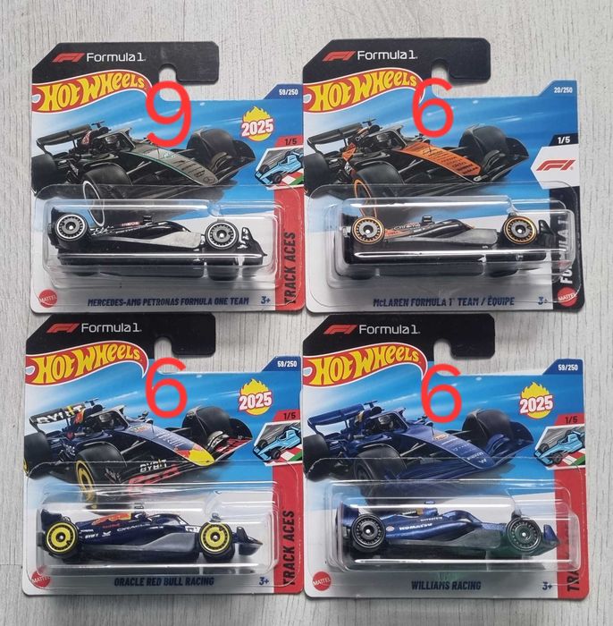 Hot wheels Ferrari, bmw, mercedes, f1 и други