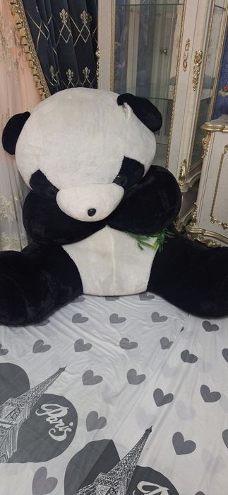 Yumshoq Panda . 1.5metr . Ogirligi taxminam 35 kg.sifatli .
