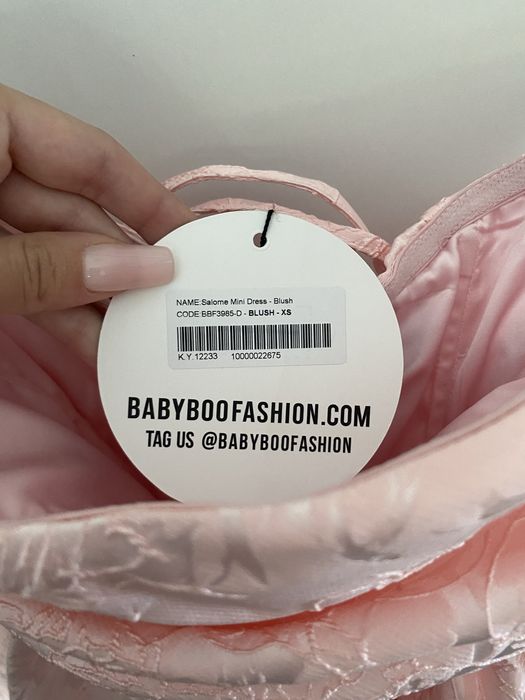 Babyboo рокля с панделка