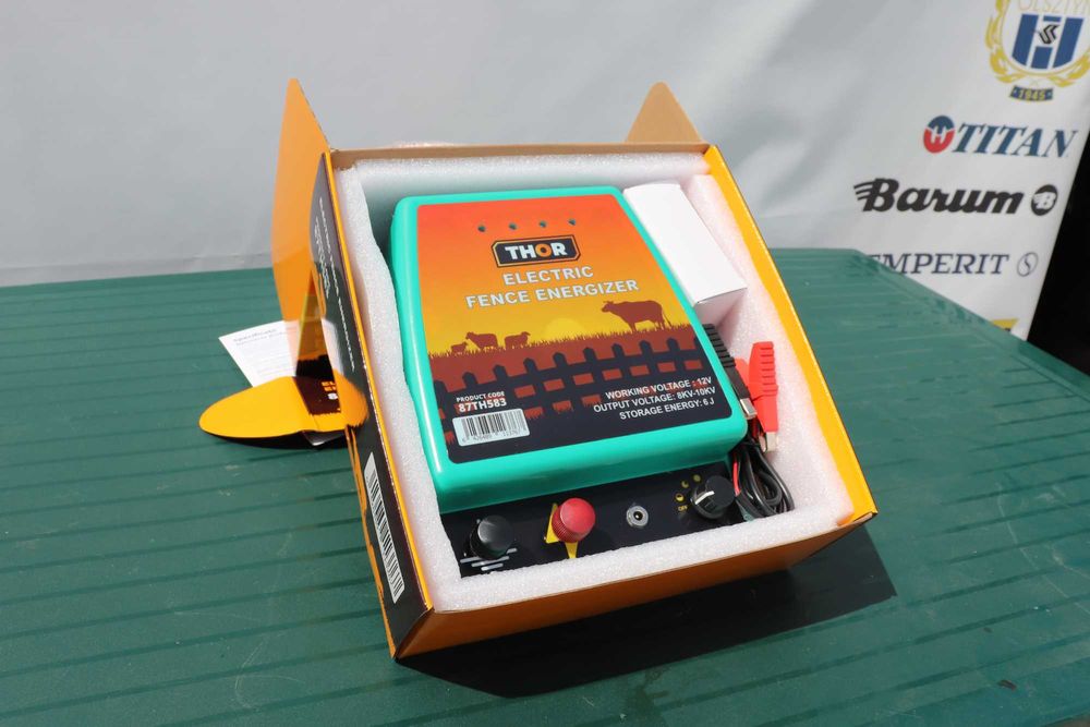 Gard electric 6 jouli aparat thor mix pentru animale garantie AgroMir