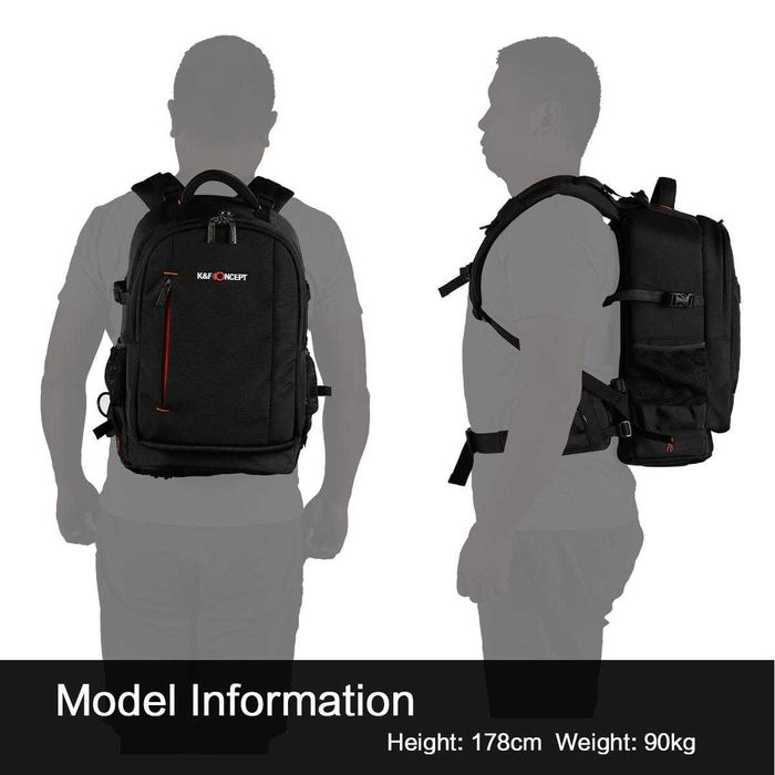 K&F Concept професионална фотографска раница KF13.025