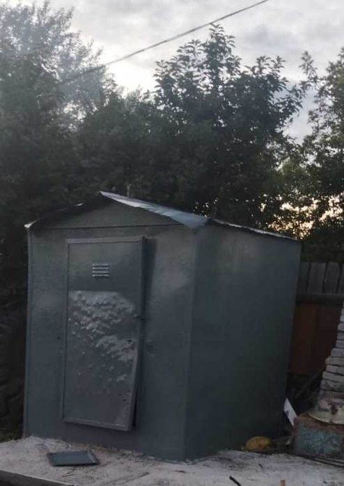 Металлический контейнер для инвентаря