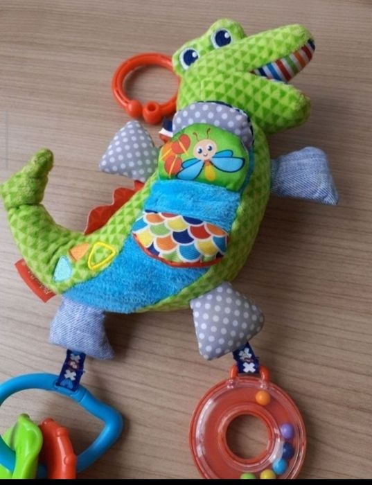 Jucarie bebe plus crocodil fisher price ca nou joc copil