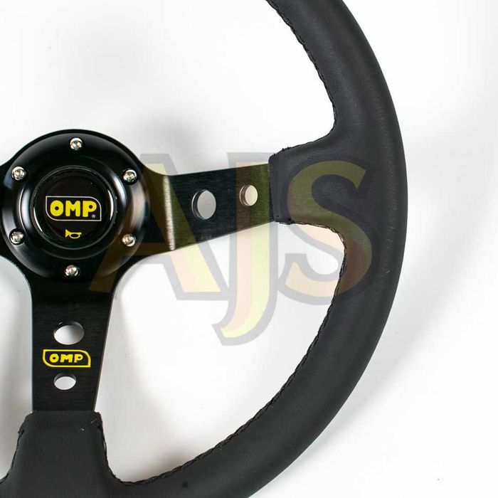 Руль OMP вынос кожа