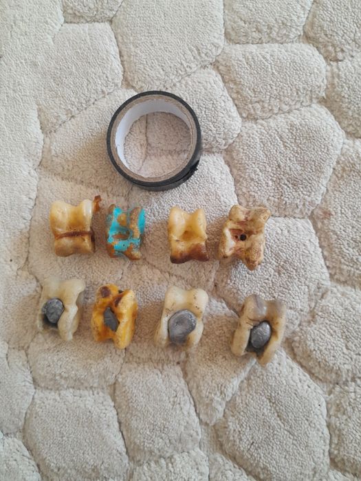 Асық, сақа, лавандар