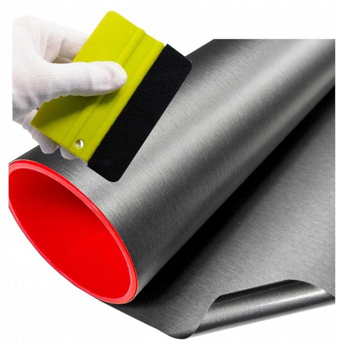 Автомобилно фолио Драскан Алуминий Графит - 1.52 х 1 метър.