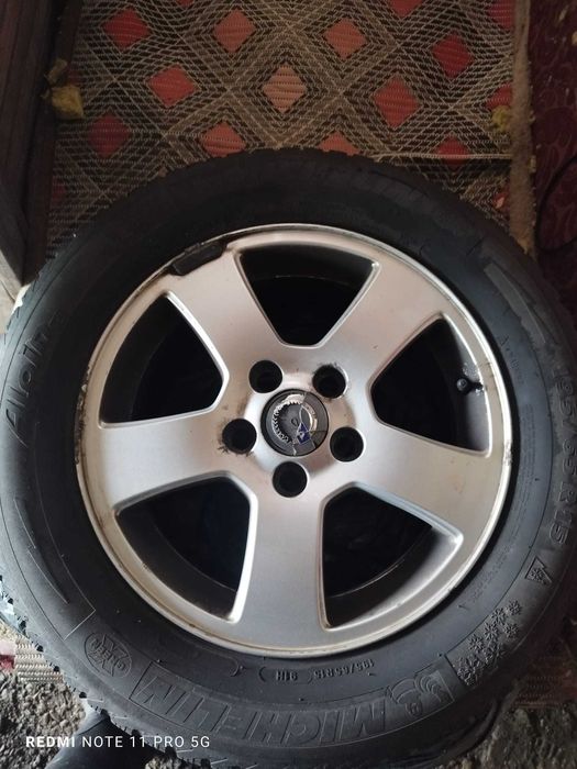 Vand Set 4 Jante VOLVO,FORD,SAB cu Cauciucuri de Iarna,195x65x15