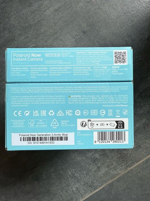 Camera foto instant Polaroid Now Instant Camera Generatia 3