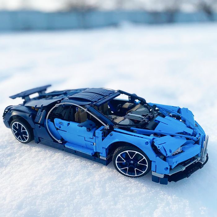 Конструктор Lego Bugatti Chiron | 4000 деталей | Большая модель