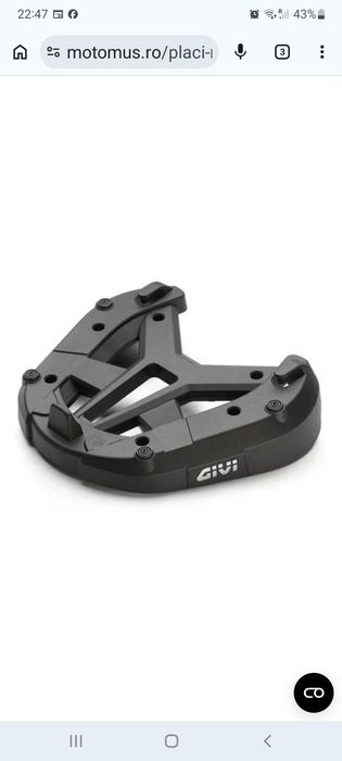 Suport top case Yamaha Tmax 2001-2007