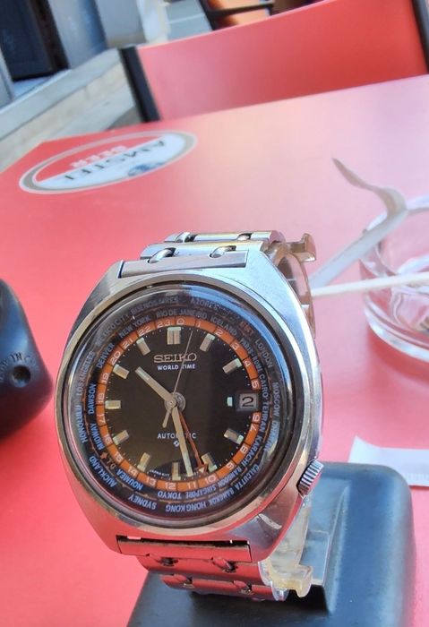 Seiko automatic World Time Gmt. Servisat
